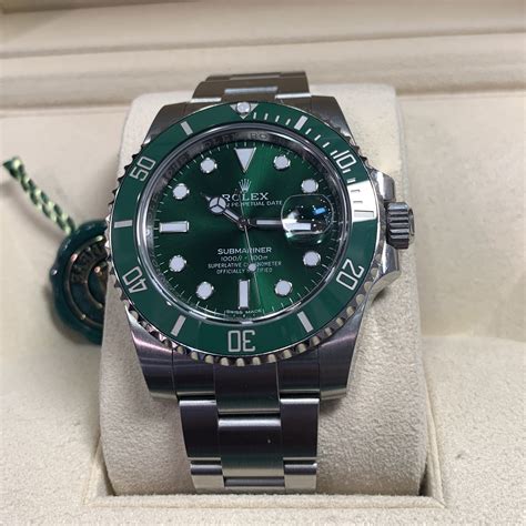 rolex green hulk price|rolex hulk 2020 prices.